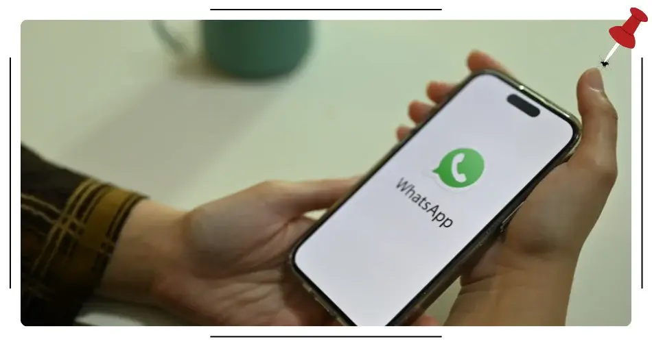 Aplikacja Whatsaap na ekranie telefonu