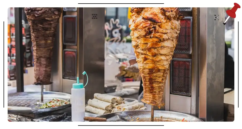 Tradycyjny, uliczny kebab